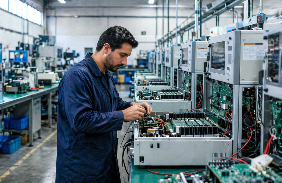 Taller de ENERGIT Electrónica de Potencia S.A.