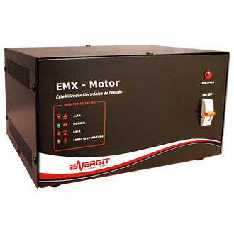 Estabilizador de Tensión ENERGIT MICROSTAR EMX-MOTOR 1,5 a 12 HP