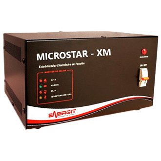 Estabilizador de Tensión ENERGIT MICROSTAR XM 3,5 a 21 kva